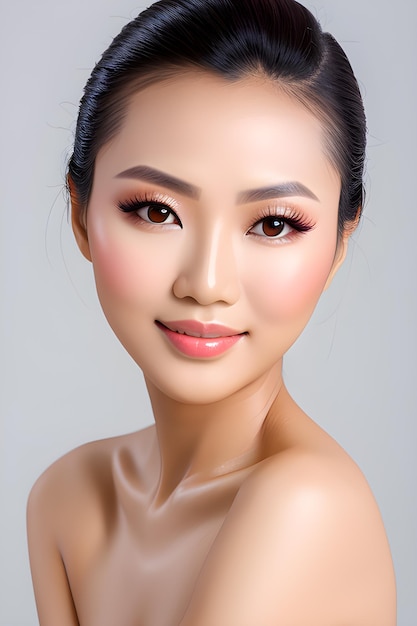 Vietnamese beauty woman commercial beauty model