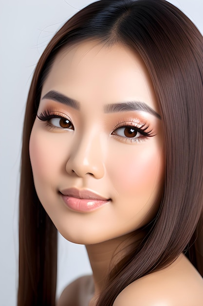 Vietnamese beauty woman commercial beauty model