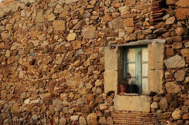 Photo view of abandoned house