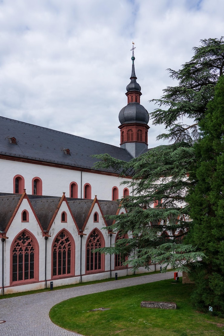 Photo view of the abbey church eberbach abbey