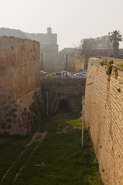 View of the Akko fortress from afar