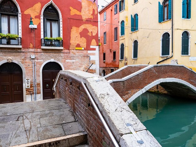 View of an alley of venice