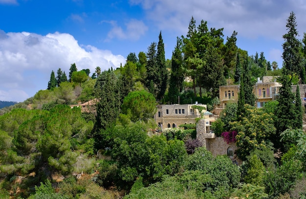 View of the ancient village Ein Karem Israel