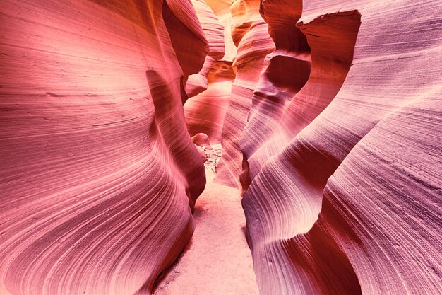 View in Antelope Canyon, Page, Arizona, USA