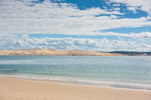 View of The Arcachon Bay and The Duna of Pyla, Aquitaine, France