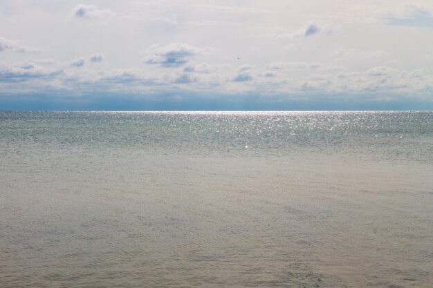 View on the Azov sea on summer