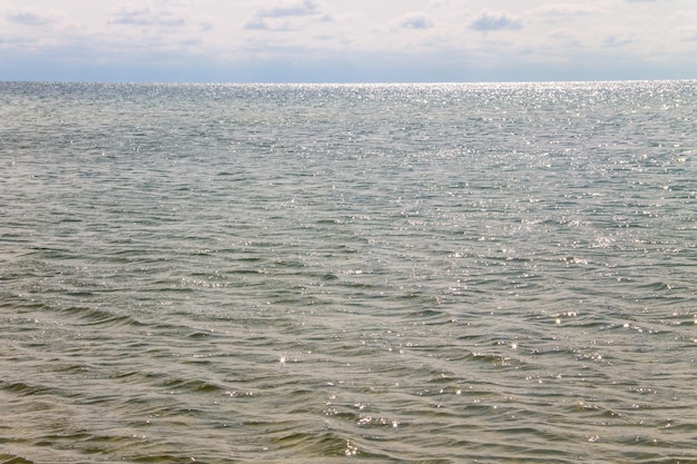 View on the Azov sea on summer