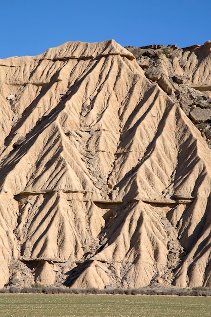 Bardenas Reales 공원, 나바라, 스페인의 보기