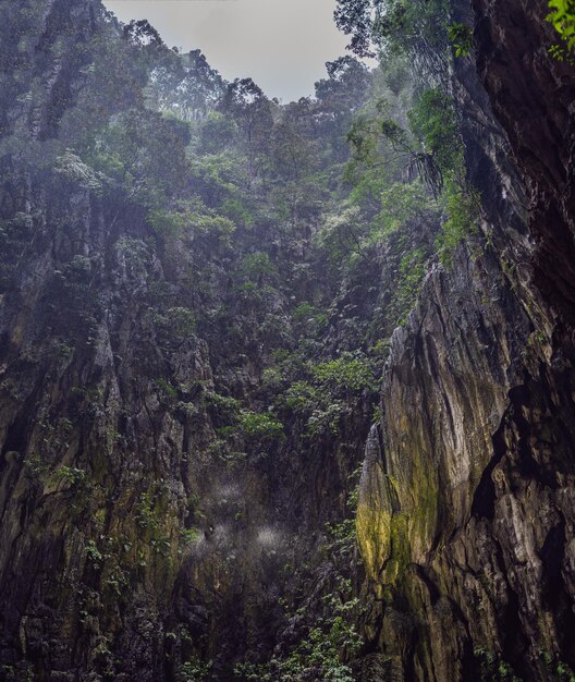 View in the Batu Caves, near Kuala Lumpur, Malaysia