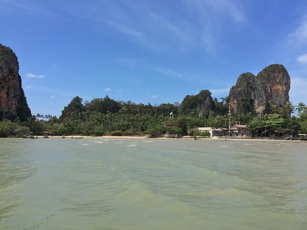 View of beach against sky