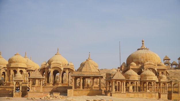 view of a beautiful architectural jaiselmer forts