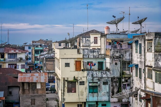 View of Berastagi town