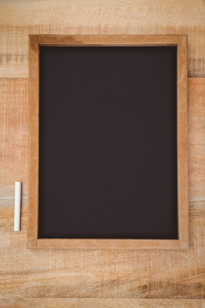 View of a big blackboard