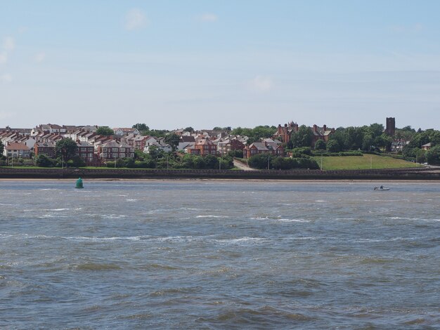 View of Birkenhead in Liverpool