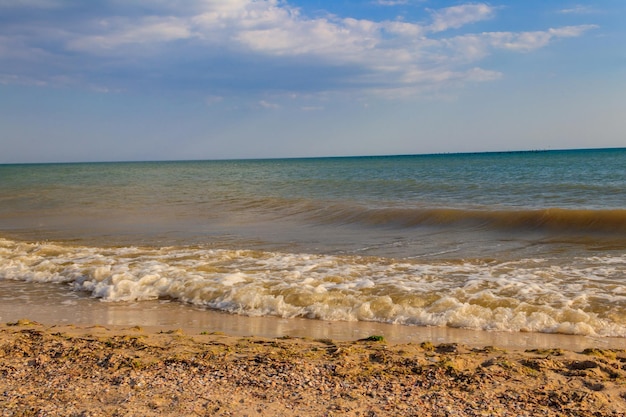 View of the Black sea in UKraine