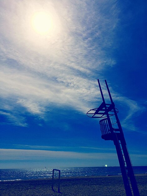 View of blue sky and clouds