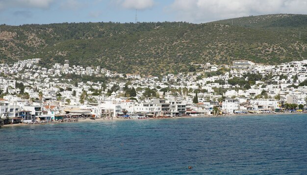 View of Bodrum Town in Turkey