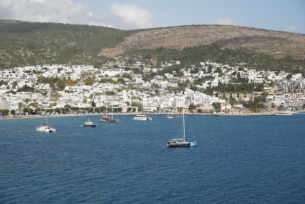 View of Bodrum Town in Turkey