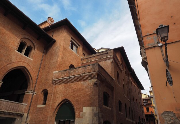 View of Bologna old city centre