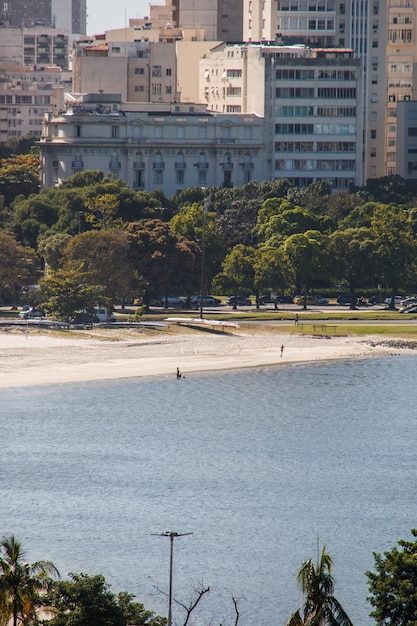 View of the Botafogo cove in Rio de Janeiro