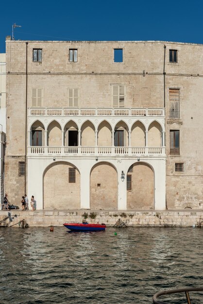 View of buildings in canal