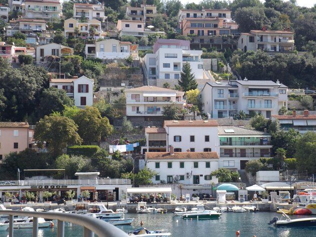 Photo view of buildings in city