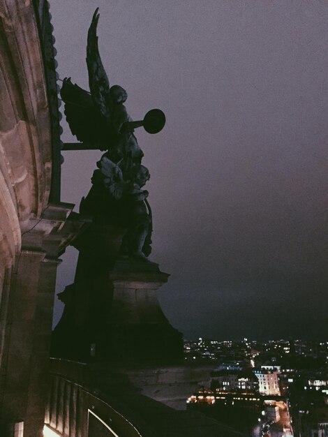 Foto vista degli edifici della città