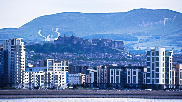 View of buildings in city