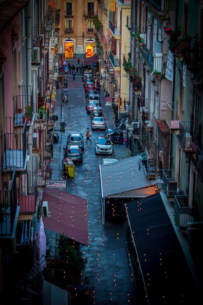 Photo view of buildings in city