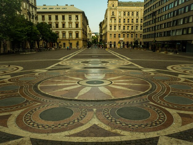 Foto vista degli edifici in città