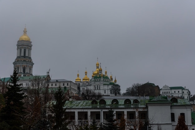 View on a buildings of the Kiev Pechersk Lavra