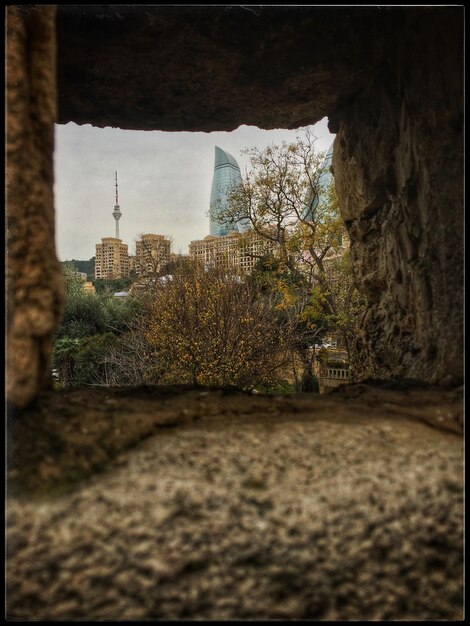 Foto vista della struttura costruita