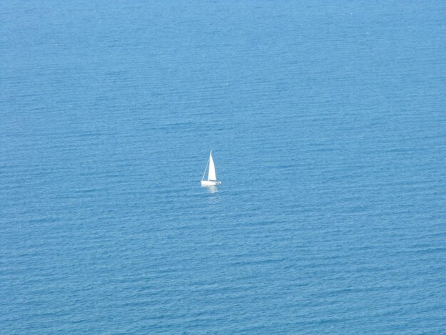 View of calm blue sea