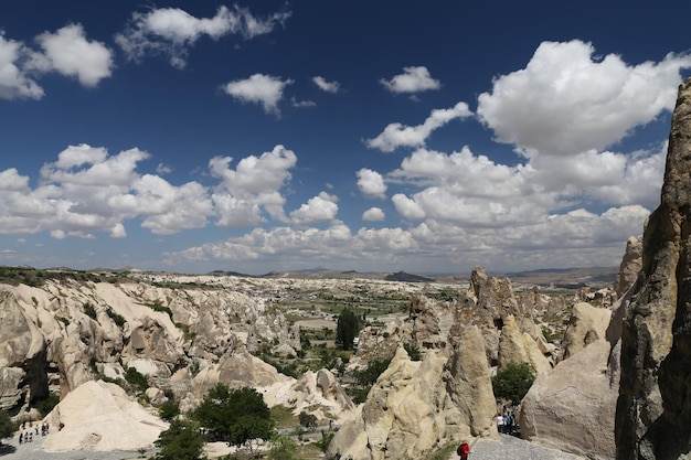 Veduta della cappadocia in turchia