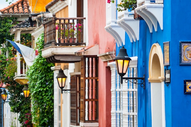 View of Cartagena de Indias Colombia