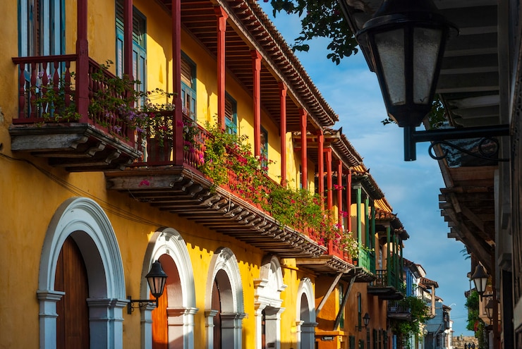 Photo view of cartagena de indias, colombia