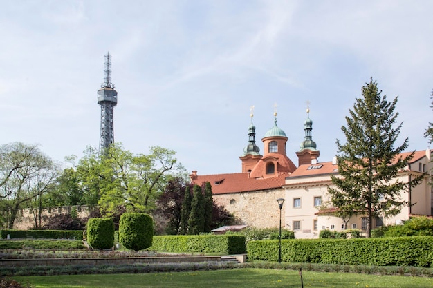 A view of the castle from the garden