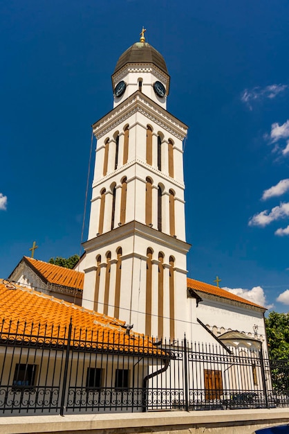 View at Cathedral of the Nativity of the Blessed Virgin Mary in Zajecar, Serbia