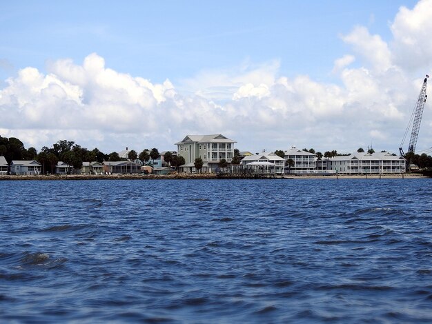 Photo view of ceder key just of the gulf coast