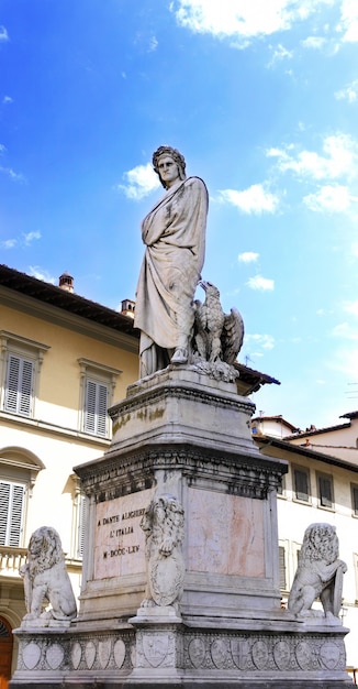 View center of of  Florence, Italy. Historical center