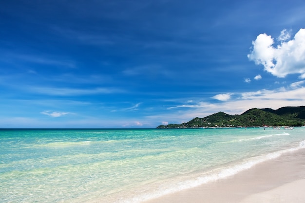 차웽 해변, 코사무이(사무이 섬), 태국의 전망