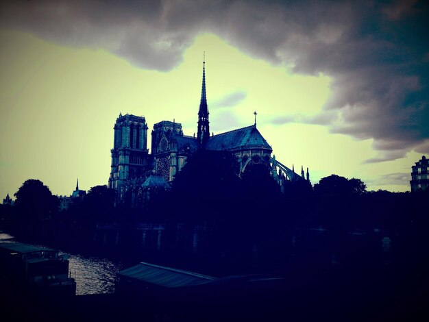 View of church against sky