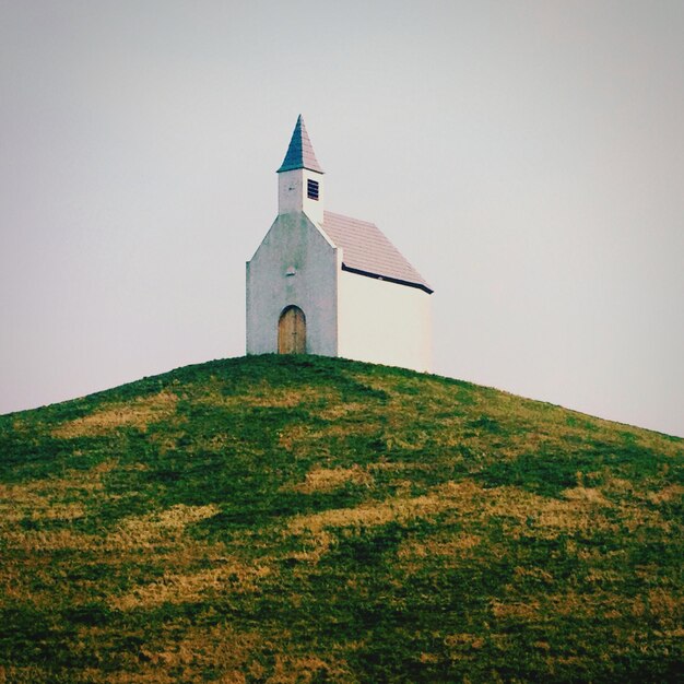 Photo view of church