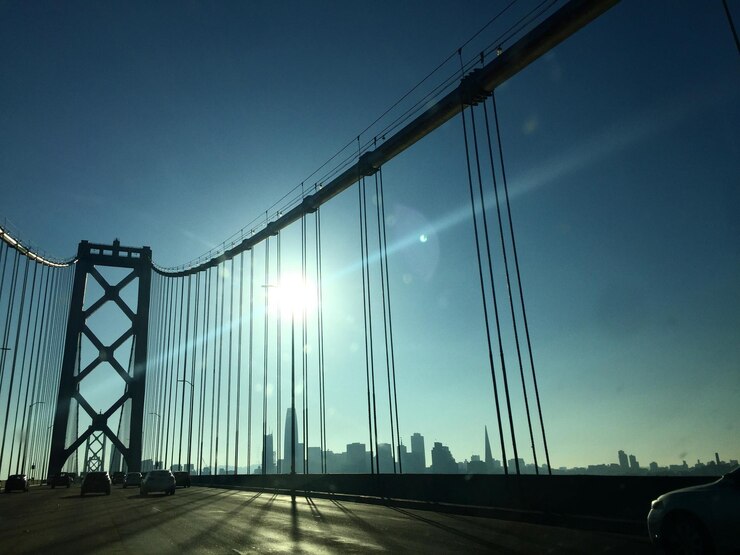 Photo 青い空を背景にした街の景色