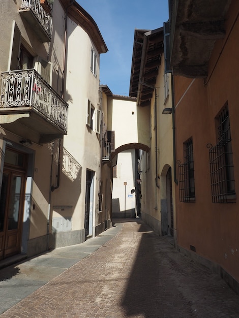 View of the city of Alba