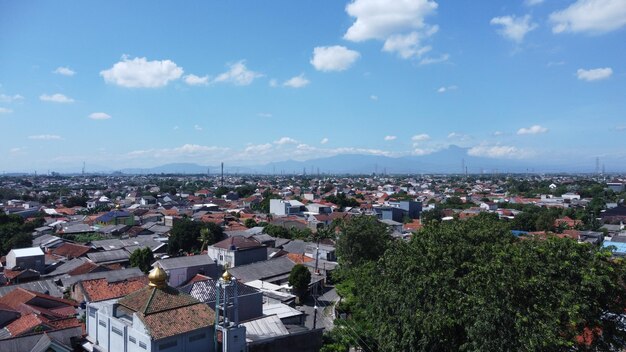 Photo a view of the city of bursa