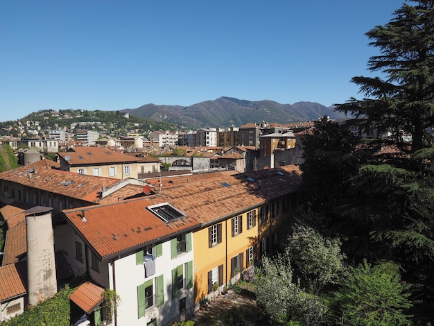 View of the city of Como