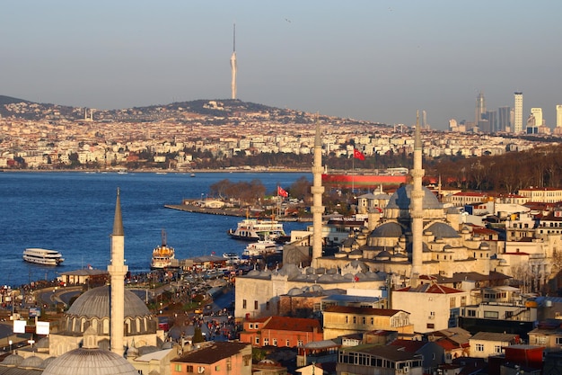 A view of the city of istanbul