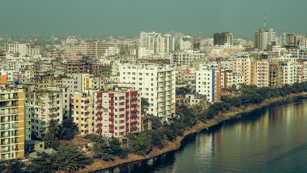 A view of the city of kolkata