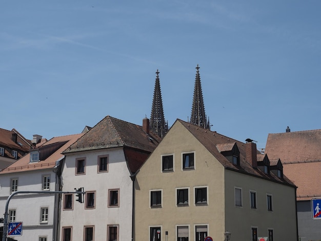 View of the city of Regensburg